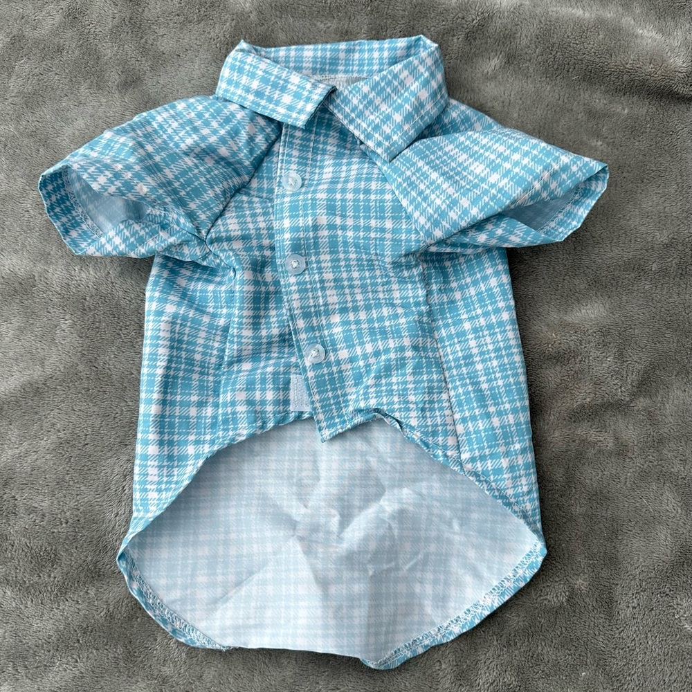 Boys Dog Button-Up